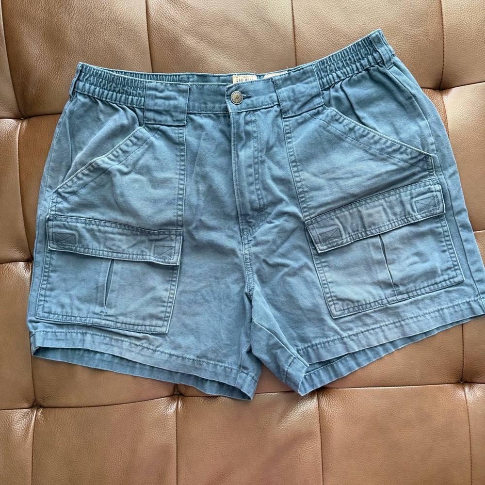 RedHead Men's Light Blue Cargo Shorts